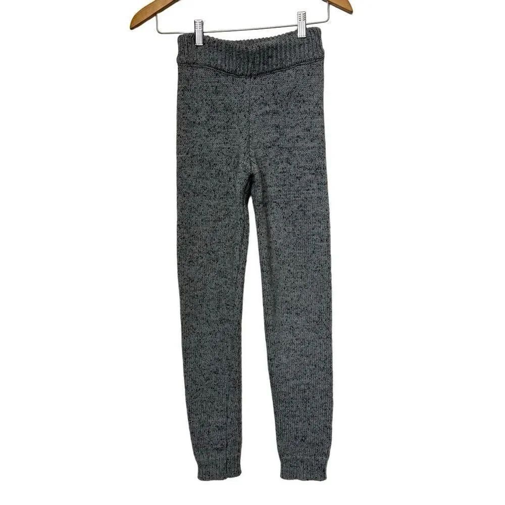 For love & lemons knitz high waisted knit leggings joggers small